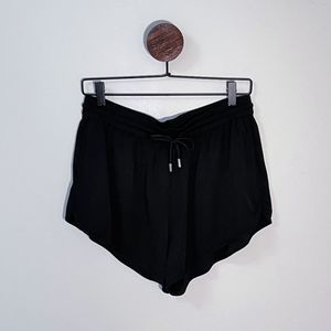 ATM Collection - Viscose Twill Pull-On Short - Black - Size M